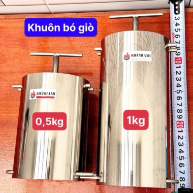 Khuôn Bó Giò Thủ Inox 304 KHÁNH ANH - Dày chắc, không rỉ sét, làm giò chả 0,5-1kg 3