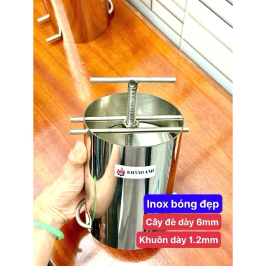 Khuôn Bó Giò Thủ Inox 304 KHÁNH ANH - Dày chắc, không rỉ sét, làm giò chả 0,5-1kg 4
