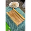 Khuôn cuốn chả giò nem rán gỗ tự nhiên 2 mặt có chân Giá chỉ 35.000 VNĐ