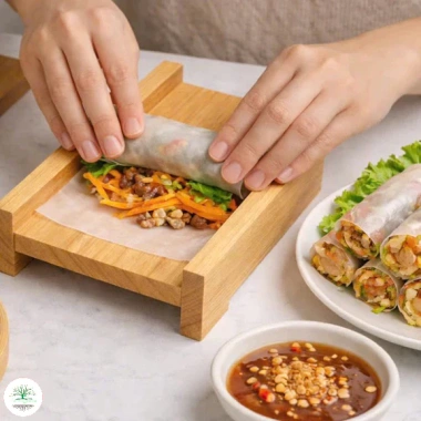 Khuôn cuốn chả giò, nem rán gỗ tự nhiên - Giá 38.900₫, ưu đãi cực tốt 3