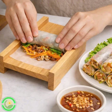 Khuôn cuốn chả giò, nem rán gỗ tự nhiên - Giá chỉ 38.900 VNĐ, giảm tới 22% 3 Khuôn cuốn chả giò, nem rán gỗ tự nhiên - Giá chỉ 38.900 VNĐ, giảm tới 22% 3