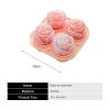 Khuôn Đá Viên Silicone 4 Lưới Hình Hoa Hồng - Tạo Đá Lạnh Sáng Tạo, Giá Ưu Đãi 26.400₫ 3