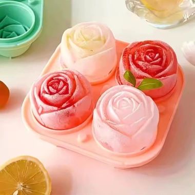Khuôn Đá Viên Silicone 4 Lưới Hình Hoa Hồng - Tạo Đá Lạnh Sáng Tạo, Giá Ưu Đãi 26.400₫ 6 Khuôn Đá Viên Silicone 4 Lưới Hình Hoa Hồng - Tạo Đá Lạnh Sáng Tạo, Giá Ưu Đãi 26.400₫ 6