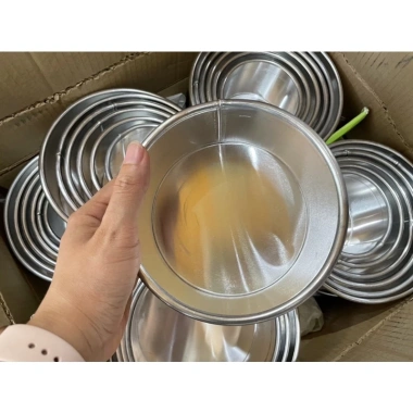 Khuôn gia công tròn đế rời nướng bánh gato – Bền, dễ tháo, giảm 20% chỉ 50.000₫