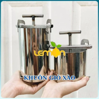 Khuôn giò chả inox cao cấp 500g-1Kg - làm giò nhanh, giá chỉ 63.000 VND 3 Khuôn giò chả inox cao cấp 500g-1Kg - làm giò nhanh, giá chỉ 63.000 VND 3