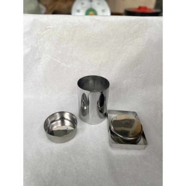 Khuôn Giò Chả Tròn Ống Inox 430 - 0.5kg, cao 11.3cm, kèm đai kẹp, đường kính đa dạng, giá 47.000₫ 2