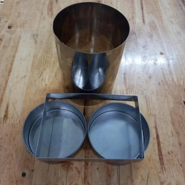 Khuôn Giò Inox 0,5kg và 1kg Cao Cấp Dày Dặn Bo Cạnh An Toàn Giá 40.000đ