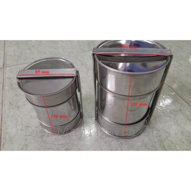 Khuôn Giò Inox Bóng 0.5kg-1kg - Khuôn Tròn Đa Năng Làm Chả Lụa Tại Nhà, Giá 55.000 VND