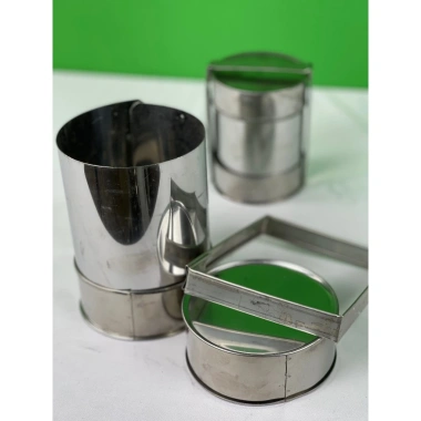 Khuôn Giò Inox Bóng 0.5kg-1kg - Khuôn Tròn Đa Năng Làm Chả Lụa Tại Nhà, Giá 55.000 VND