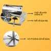 Khuôn Giò Inox Cao Cấp 1kg-2kg - Dễ Dàng Làm Giò Xào, Giò Thủ, Giá Ưu Đãi 48k 2