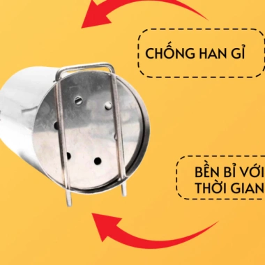 Khuôn Giò Inox Cao Cấp 1kg-2kg - Dễ Dàng Làm Giò Xào, Giò Thủ, Giá Ưu Đãi 48k