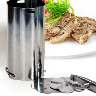 Khuôn Giò Inox Cao Cấp 1kg-2kg - Dễ Dàng Làm Giò Xào, Giò Thủ, Giá Ưu Đãi 48k