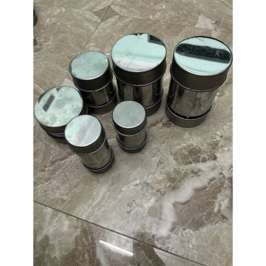 Khuôn Giò Lụa Inox 1KG Chuyên Nghiệp Định Hình Nhẵn Mịn Giá Ưu Đãi 58.194₫ 5