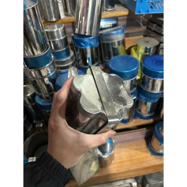 Khuôn Giò Lụa Inox Hình Bông Hoa 5 Lạng - 1Kg Thành Phẩm Đẹp, Giá 59.200 VND