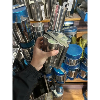 Khuôn Giò Lụa Inox Hình Bông Hoa 5 Lạng - 1Kg Thành Phẩm Đẹp, Giá 59.200 VND