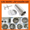 Khuôn giò Song Anh 1-2kg inox 430 chống rỉ sét, dày dặn không móp méo - 59.000đ 7