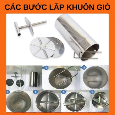 Khuôn giò Song Anh 1-2kg inox 430 chống rỉ sét, dày dặn không móp méo - 59.000đ 7