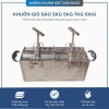 Khuôn giò xào chữ nhật inox 430 không gỉ, vít ép đa năng 3-10kg, giá ưu đãi 440k
