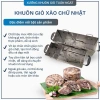 Khuôn giò xào chữ nhật inox 430 không gỉ, vít ép đa năng 3-10kg, giá ưu đãi 440k 3