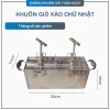 Khuôn giò xào inox 430 cao cấp chữ nhật 3kg - ép chặt, bền chắc, giá ưu đãi 525k 2