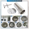 Khuôn giò xào không tai inox 430 - Gọn nhẹ, bền, chịu nhiệt, dễ vệ sinh, an toàn, giá 32.000đ 5