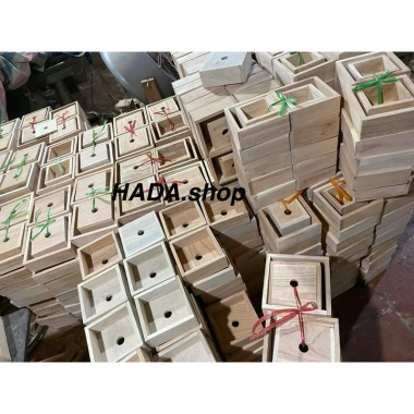 Khuôn gỗ gói bánh chưng vuông cao cấp loại 1 - Tiện lợi, tặng lạt gói bánh, giá chỉ 40.000₫ 8