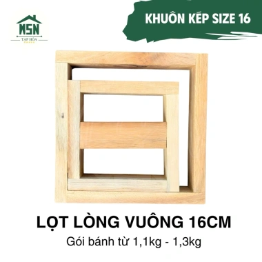 Khuôn Gói Bánh Chưng Gỗ Tự Nhiên Đa Kích Thước Đơn & Kép, Dễ Gói, Giá Ưu Đãi 19.600₫