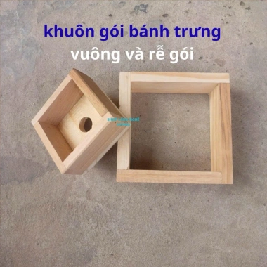 Khuôn gói bánh chưng vuông gỗ tự nhiên - Dễ dùng, nhẹ, giá ưu đãi 53.900 VND 3 Khuôn gói bánh chưng vuông gỗ tự nhiên - Dễ dùng, nhẹ, giá ưu đãi 53.900 VND 3