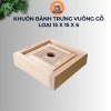 Khuôn gói bánh trưng vuông LONGTESHOP12 gỗ tự nhiên an toàn - 40.000₫ 10