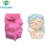 Khuôn Hrtyvhin Conch Đúc Hoa Cô Gái Bình Bê Tông Xi Măng Epoxy Giá 198.441 VND