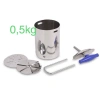 Khuôn Inox Dragon Chính Hãng - Đa Kích Cỡ, Làm Giò Thủ, Giò Lụa, Chả Lạnh, Giá 110k 10