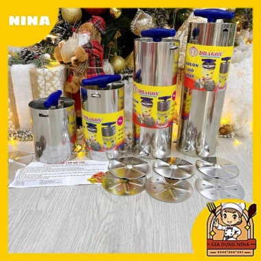 Khuôn Inox Dragon làm giò, chả lụa đa kích cỡ – Cao cấp, giá chỉ 109.900₫ 2 Khuôn Inox Dragon làm giò, chả lụa đa kích cỡ – Cao cấp, giá chỉ 109.900₫ 2