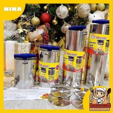 Khuôn Inox Dragon làm giò, chả lụa đa kích cỡ – Cao cấp, giá chỉ 109.900₫