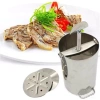 Khuôn inox làm giò lụa, giò xào, chả 0,5kg‑1kg tiện dụng – Giá chỉ 15.000đ