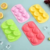 Khuôn Kẹo Chống Dính 6 Lưới Trái Cây Silicon - Đá Khay Thực Phẩm Nướng Sô Cô La Khuôn Cứng 2