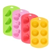 Khuôn Kẹo Chống Dính 6 Lưới Trái Cây Silicon - Đá Khay Thực Phẩm Nướng Sô Cô La Khuôn Cứng 7