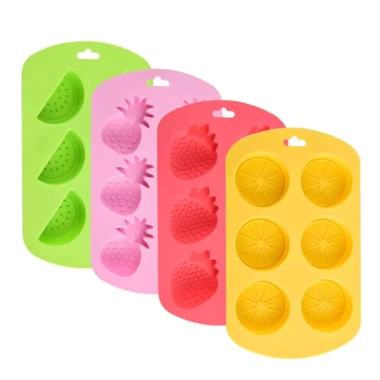 Khuôn Kẹo Chống Dính 6 Lưới Trái Cây Silicon - Đá Khay Thực Phẩm Nướng Sô Cô La Khuôn Cứng 7 Khuôn Kẹo Chống Dính 6 Lưới Trái Cây Silicon - Đá Khay Thực Phẩm Nướng Sô Cô La Khuôn Cứng 7