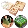 Khuôn làm bánh chưng 2 trong 1 khung gỗ đổ 2 kích cỡ, tiện lợi, chắc chắn, giá ưu đãi 2