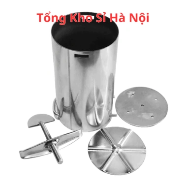 Khuôn làm giò 1kg‑2kg không gỉ, tháo lắp dễ, vệ sinh an toàn – Giò thủ, chả lụa, giò xào