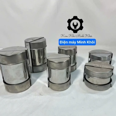 Khuôn làm giò chả inox dày 0.5kg 1kg, chả lụa, khuôn giò thủ, giá 55.000đ, chất lượng cao