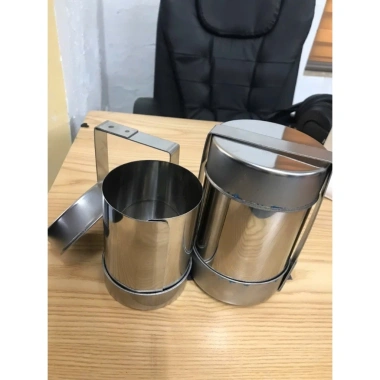Khuôn làm giò chả lụa inox 0.5kg-1kg nắp dập nguyên khối - Giá chỉ 54.000 VND