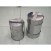 Khuôn làm giò chả lụa INOX 0.5kg và 1kg nắp dập - Độ bền cao, giá ưu đãi 52.213₫ 2