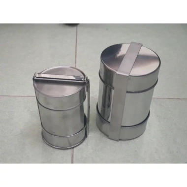 Khuôn làm giò chả lụa INOX 0.5kg và 1kg nắp dập - Độ bền cao, giá ưu đãi 52.213₫