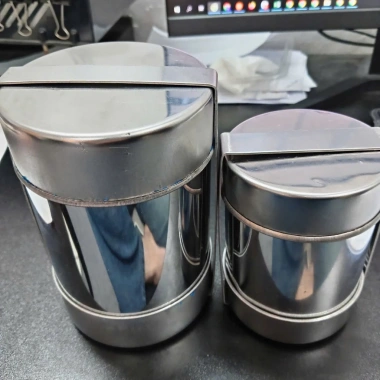 Khuôn làm giò chả lụa INOX 0.5kg và 1kg nắp dập - Độ bền cao, giá ưu đãi 52.213₫