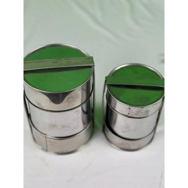 Khuôn làm giò chả lụa INOX 0.5kg và 1kg nắp dập - Độ bền cao, giá ưu đãi 52.213₫