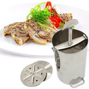 Khuôn làm giò chả lụa inox Rakunet 0.5kg và 1kg - Giá ưu đãi 43.000 VNĐ, an toàn