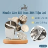 Khuôn làm giò inox 304 0.5-1kg, ép giò Tết, làm giò thủ, chả lụa, giò xào 2