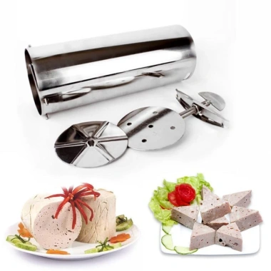 Khuôn làm giò inox 304 0.5-1kg, ép giò Tết, làm giò thủ, chả lụa, giò xào