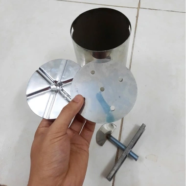 Khuôn làm giò inox 304 0.5-1kg, ép giò Tết, làm giò thủ, chả lụa, giò xào