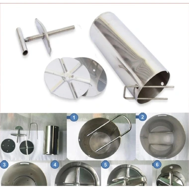 Khuôn làm giò inox đa năng 0.5 đến 2kg Giò thủ xào nhanh bền giá chỉ 47.000 VND